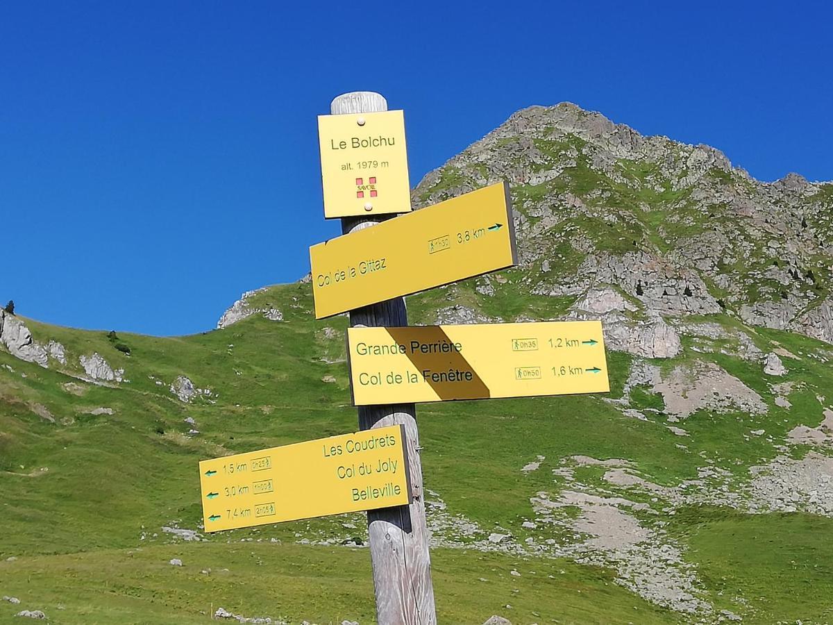 Chambres et Tables d'Hôtes Le Choton à Nono - Col du Joly Beaufortain Hauteluce Extérieur photo
